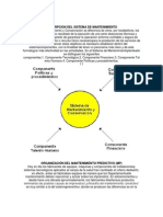 Descripcion Del Sistema de Mantenimiento