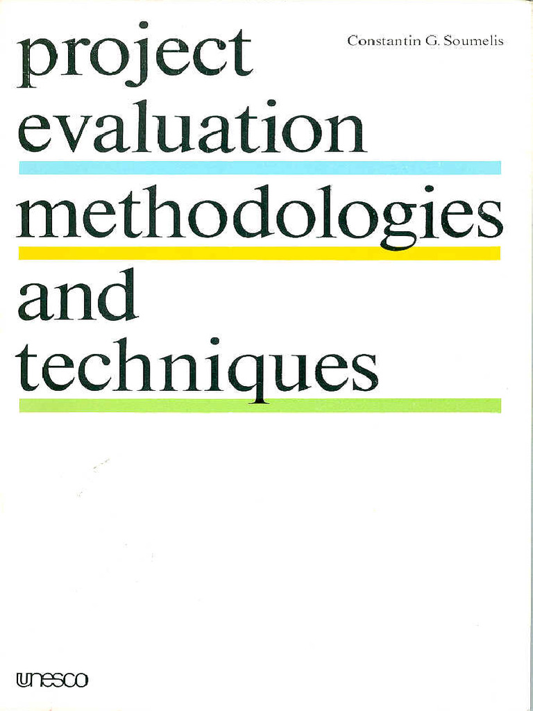 Project Evaluation Methodologies and Techniques | PDF | Evaluation | System