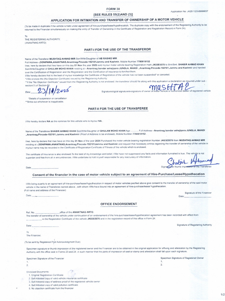 Form 30 | PDF
