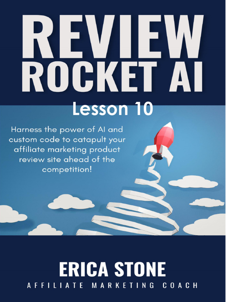 Review Rocket AI Lesson 10 | PDF | Menu (Computing) | Implied Warranty