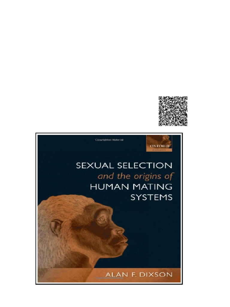 Sexual Selection And The Origins Of Human Mating Systems 1st Edition ...
