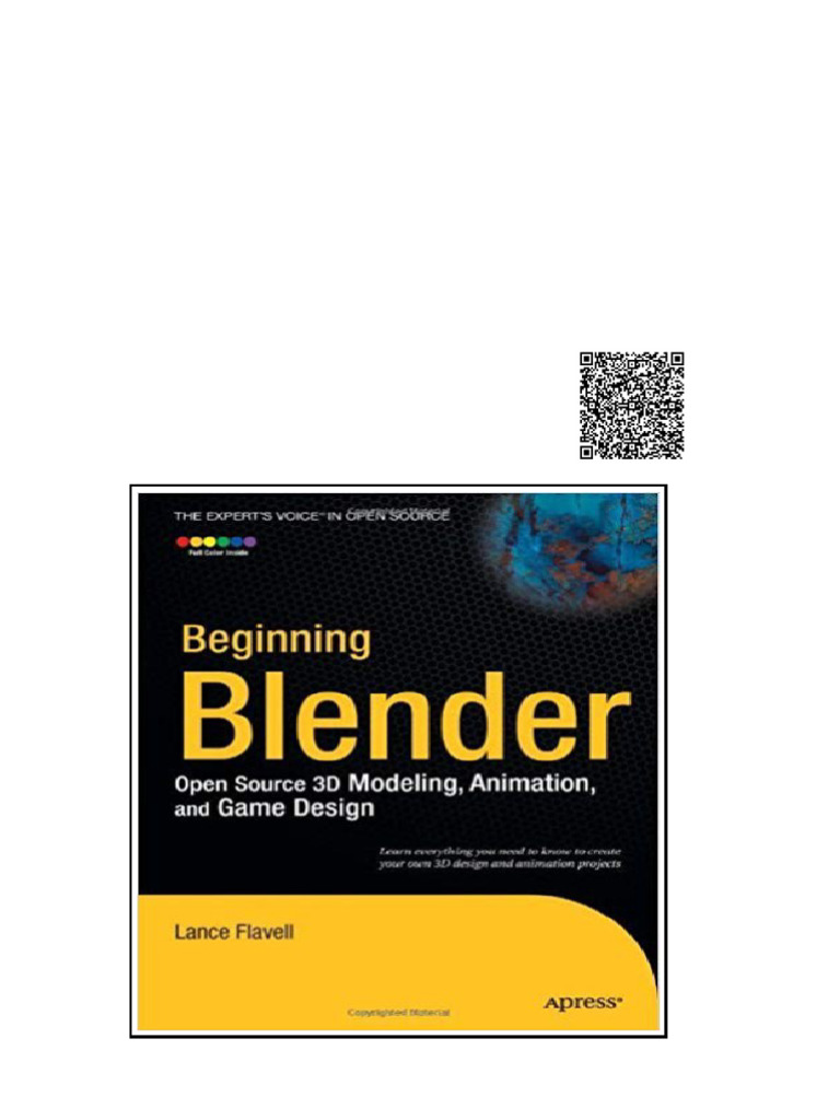 Beginning Blender Open Source 3D Modeling Animation and Game Design ...