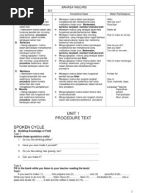 Modul Bahasa Inggris Kelas X Adjektiva Kata Keterangan