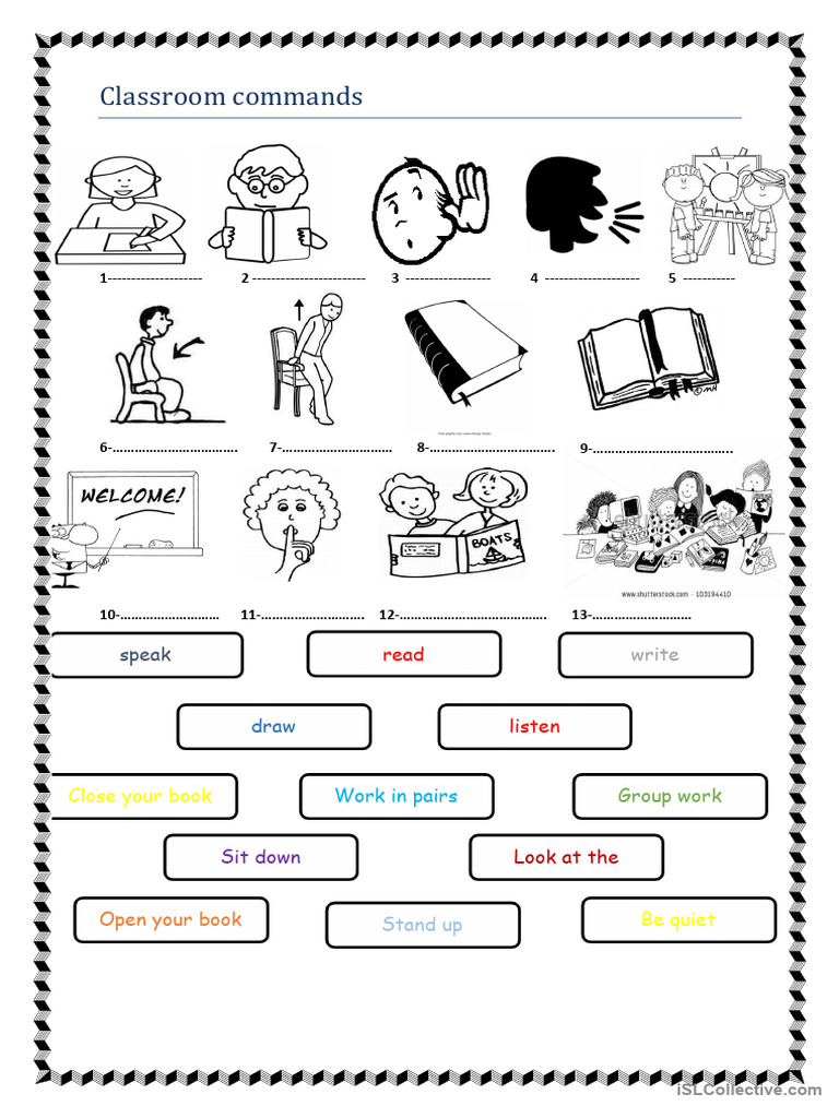 Classroom Commands | PDF