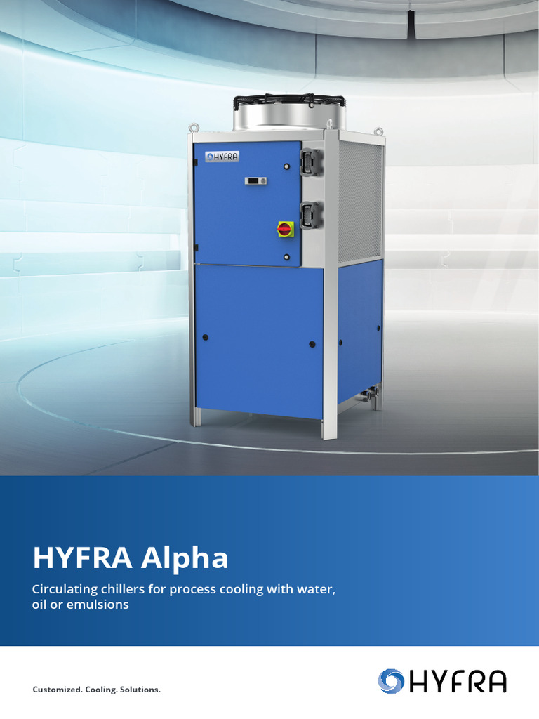 HYFRA Alpha Broschure en | PDF | Heat Exchanger | Mechanical Engineering