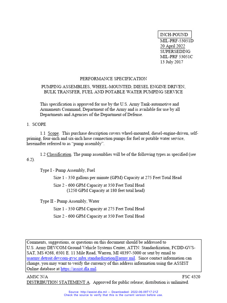 Mil PRF 53051D | PDF