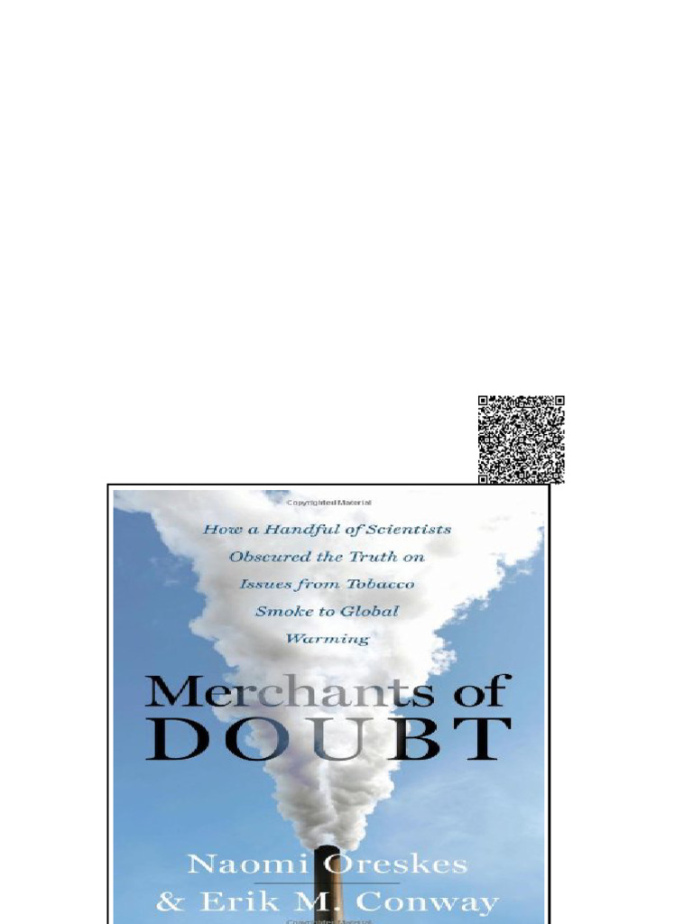 (Ebook) Merchants of Doubt: How A Handful of Scientists Obscured The ...