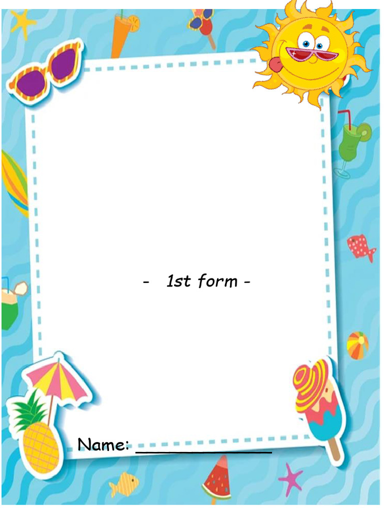 1st Form 2022 | PDF