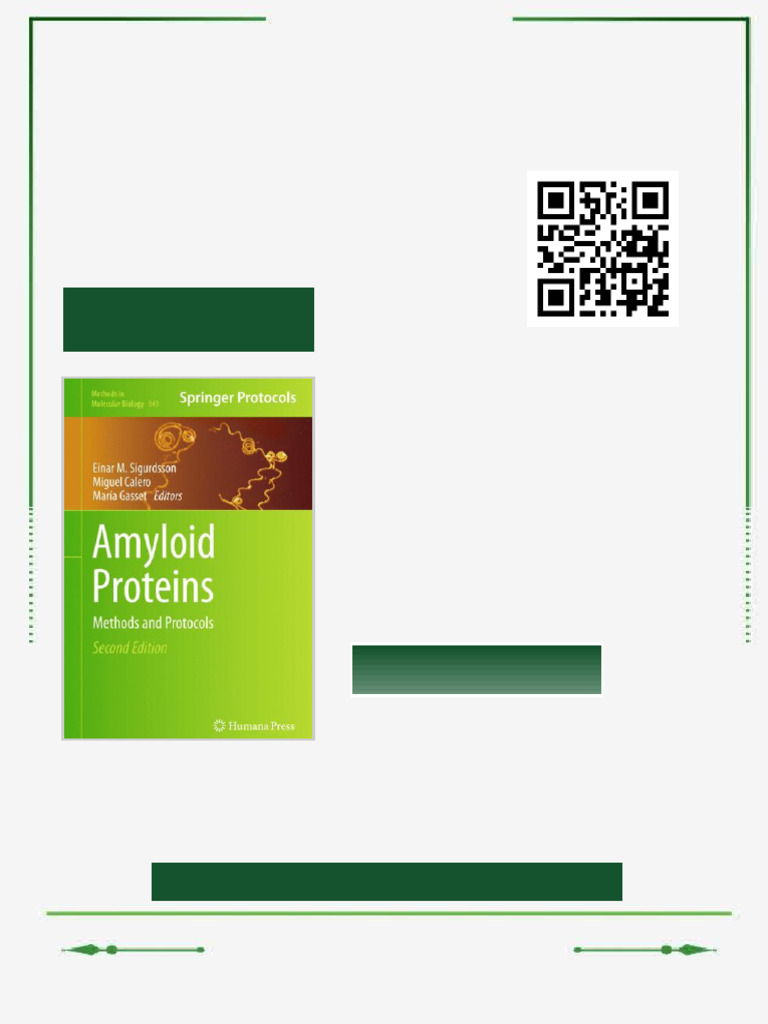 Amyloid Proteins Methods and Protocols 2nd Ed. 2012 Edition Einar M ...