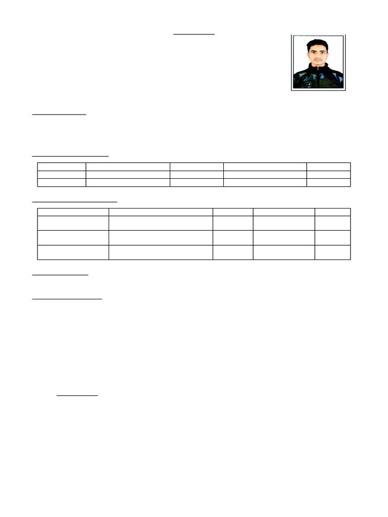 Biodata 1748691705 1 | PDF