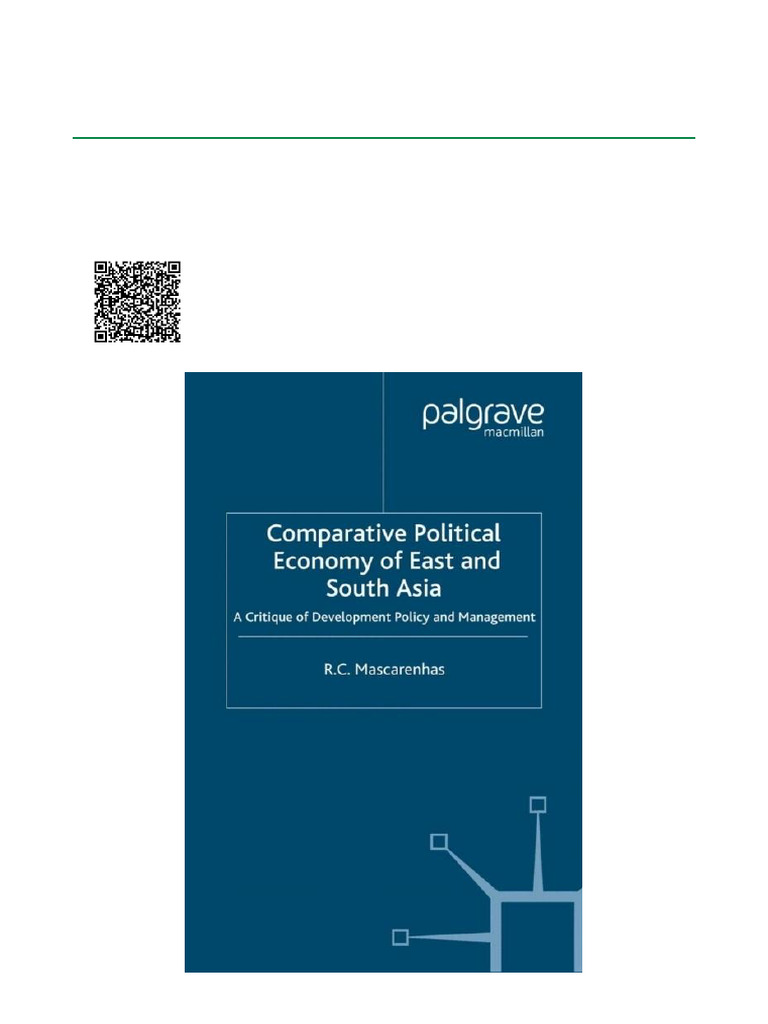Comparative Political Economy of East and South Asia A Critique of ...