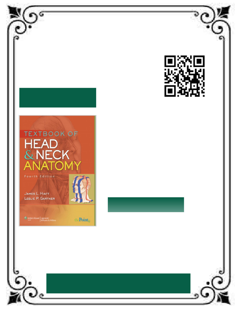 Textbook of Head and Neck Anatomy 4th Edition by James Hiatt ISBN ...