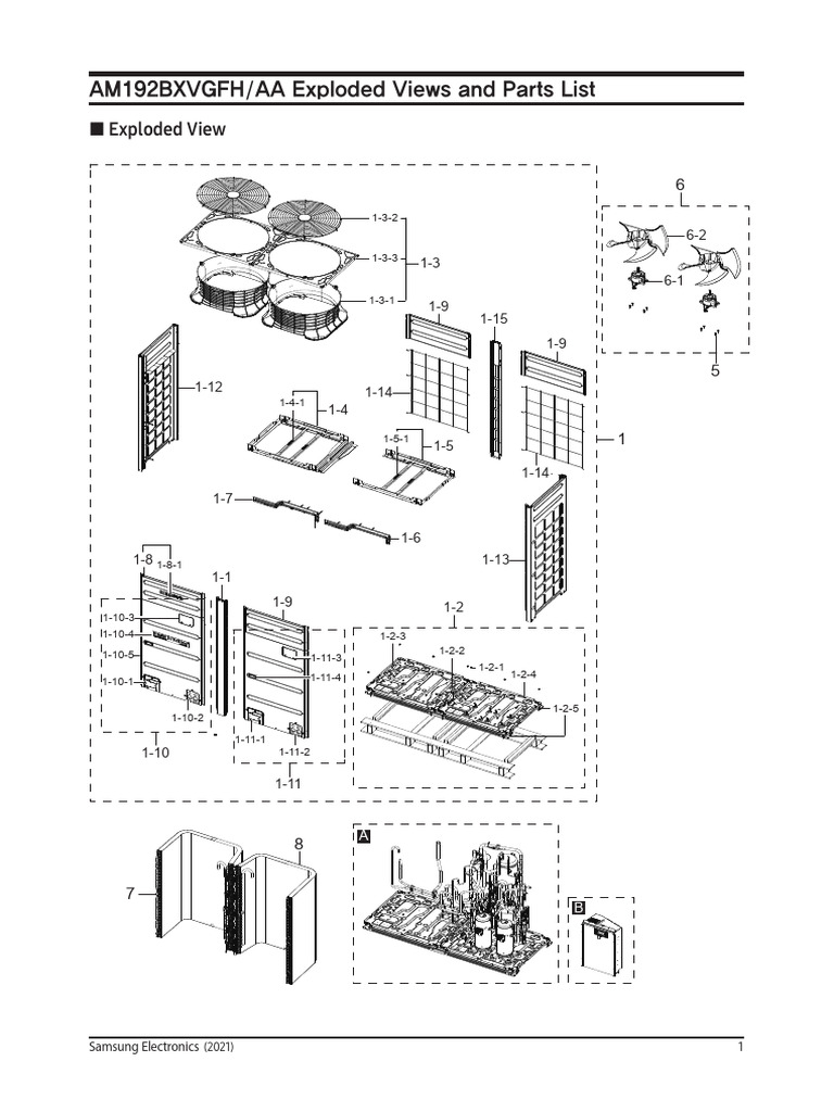 Am192bxvgfh Aa Exploded+View 220222 | PDF
