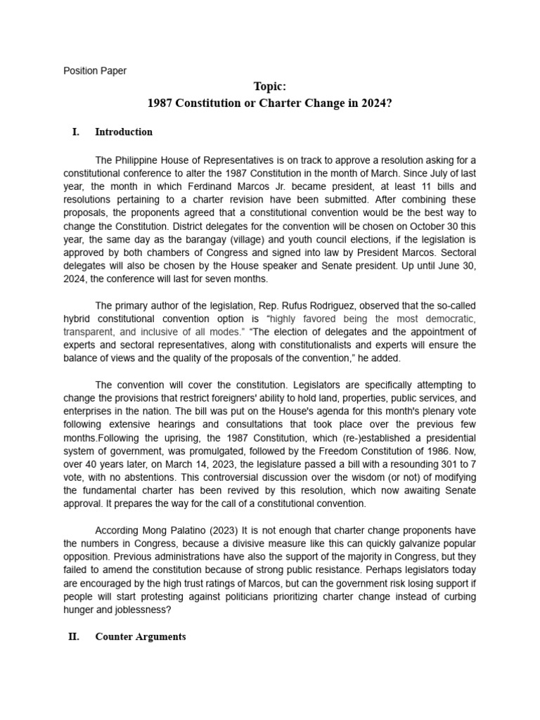 Position Paper EAPP CHA-Cha | PDF