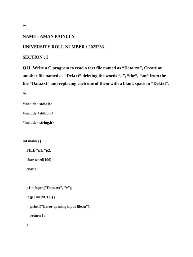 Code Blank | PDF