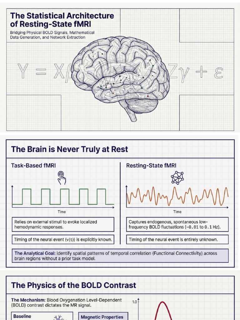 Statistical Architecture of Rs-fMRI | PDF