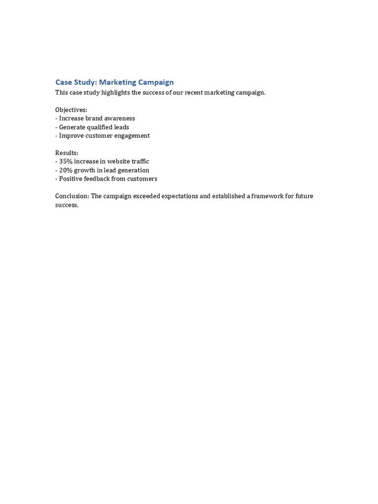 Case Study | PDF