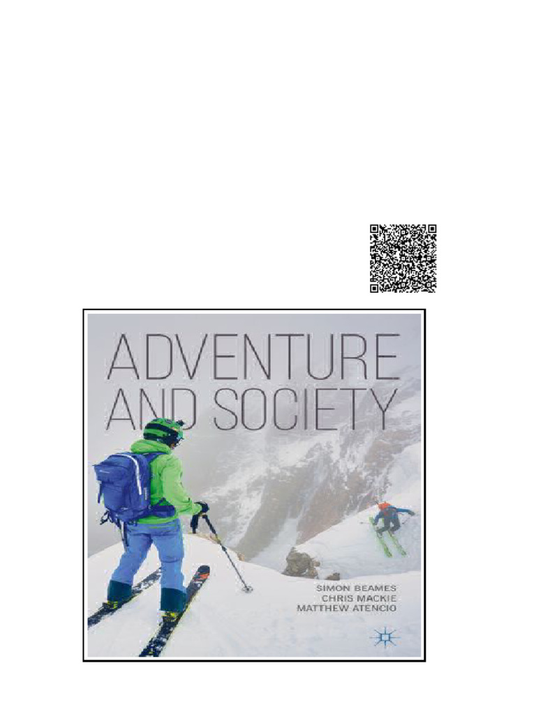 Adventure and Society 1St Ed Simon Beames Chris Mackie Matthew Atencio ...