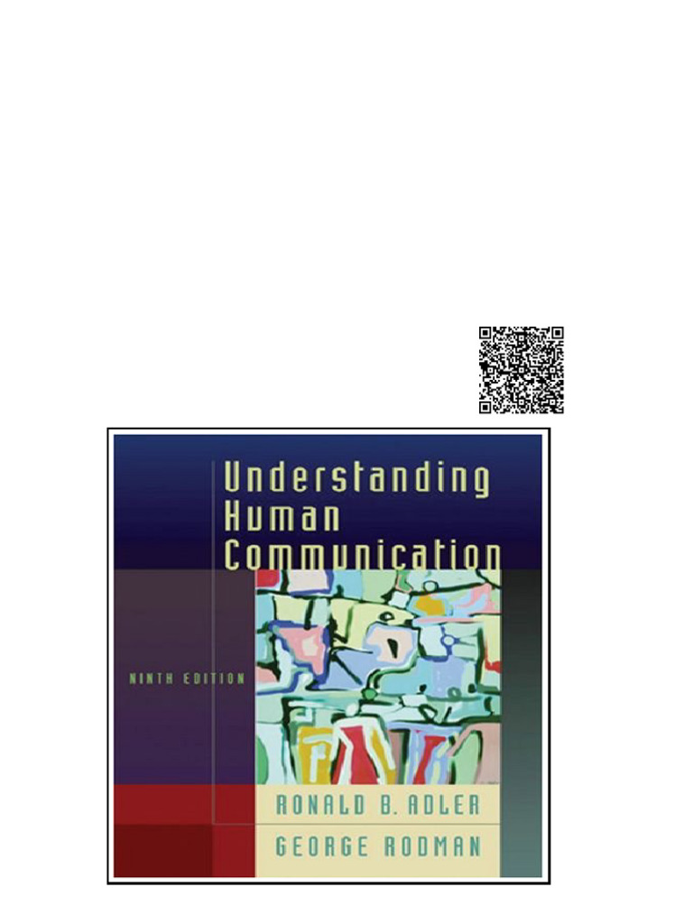 (Ebook) Understanding Human Communication by Ronald B. Adler, George ...