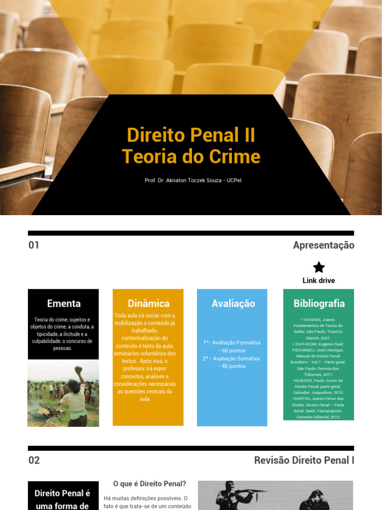 Aula 01 - Revisão e Apresentação Da Disciplina - Slide | PDF