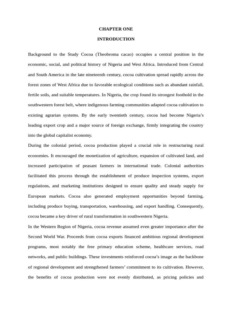 FM Chapter One Edit | PDF