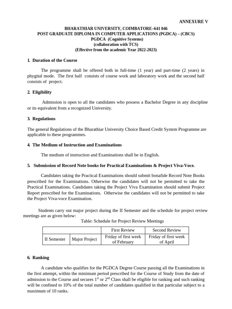 Pgdca | PDF