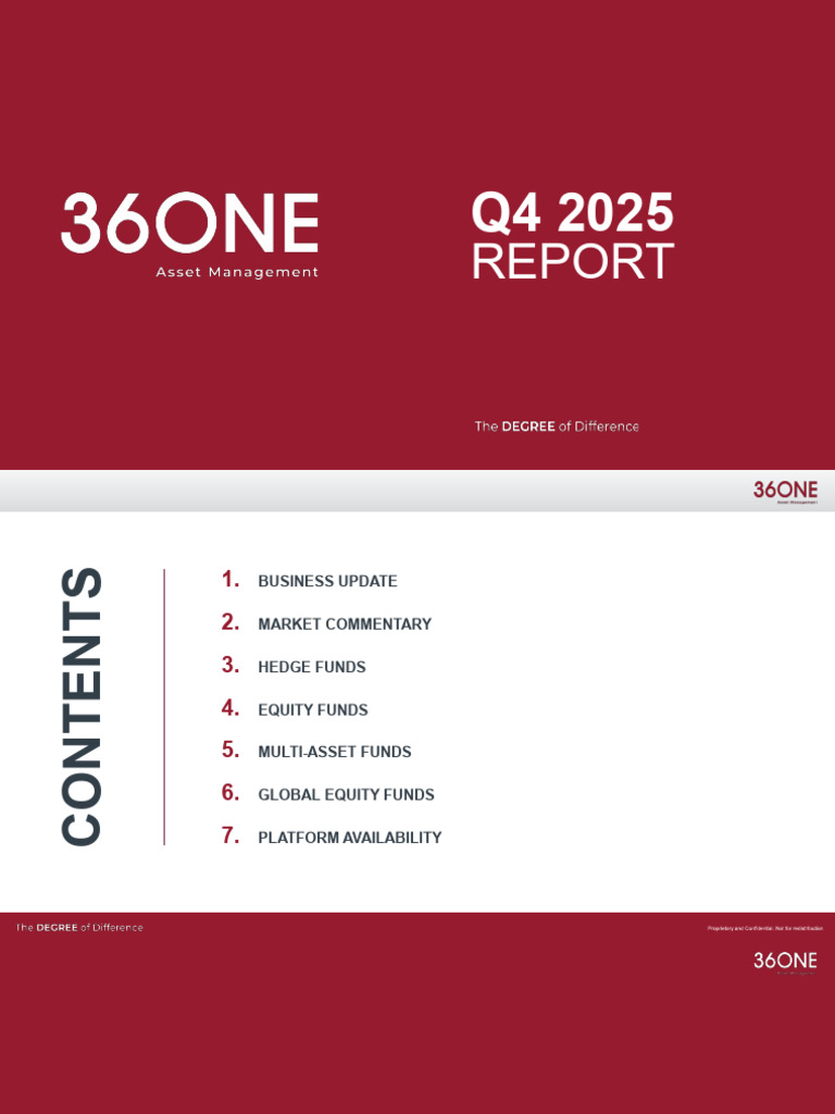 36ONE Report Template Q4 | PDF