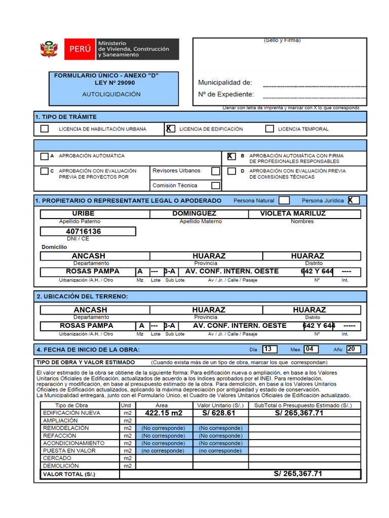 Anexo D 2020 | PDF