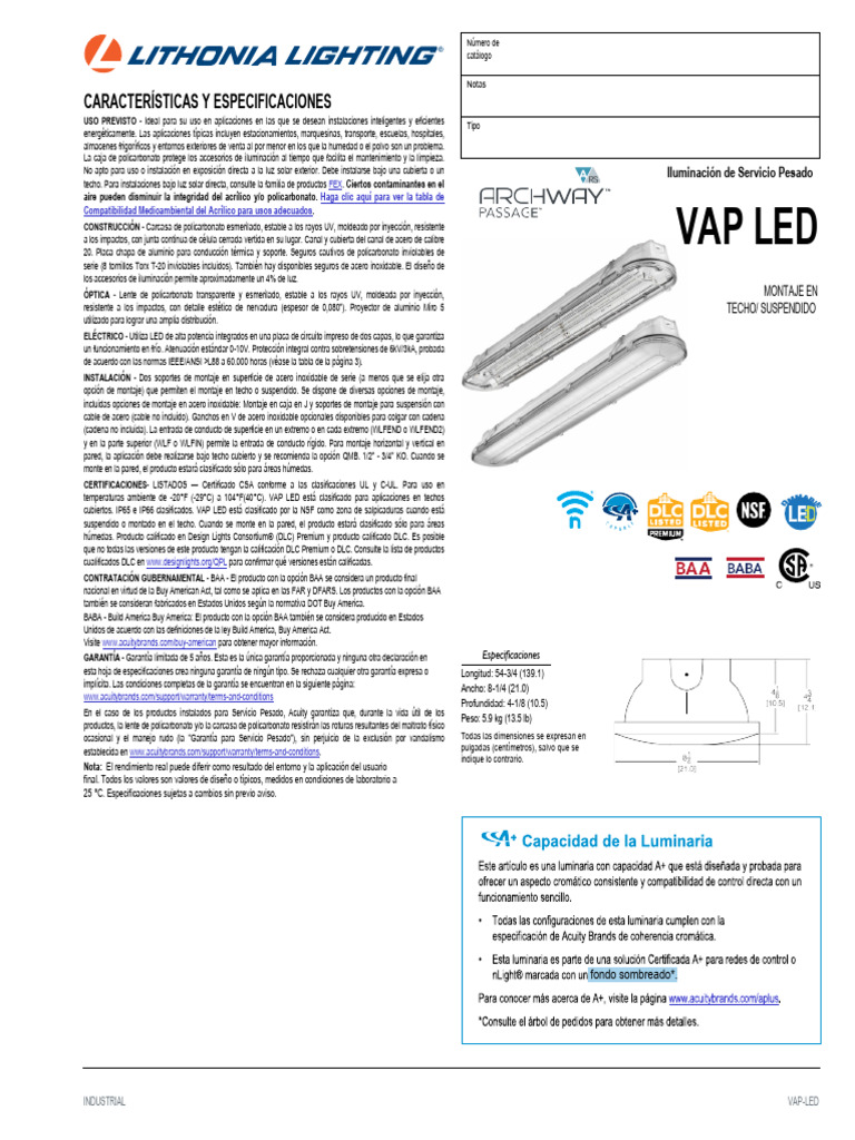 Vap Led | PDF