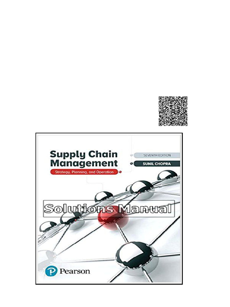 Supply Chain Management Strategy Planning and Operation 7th Edition ...