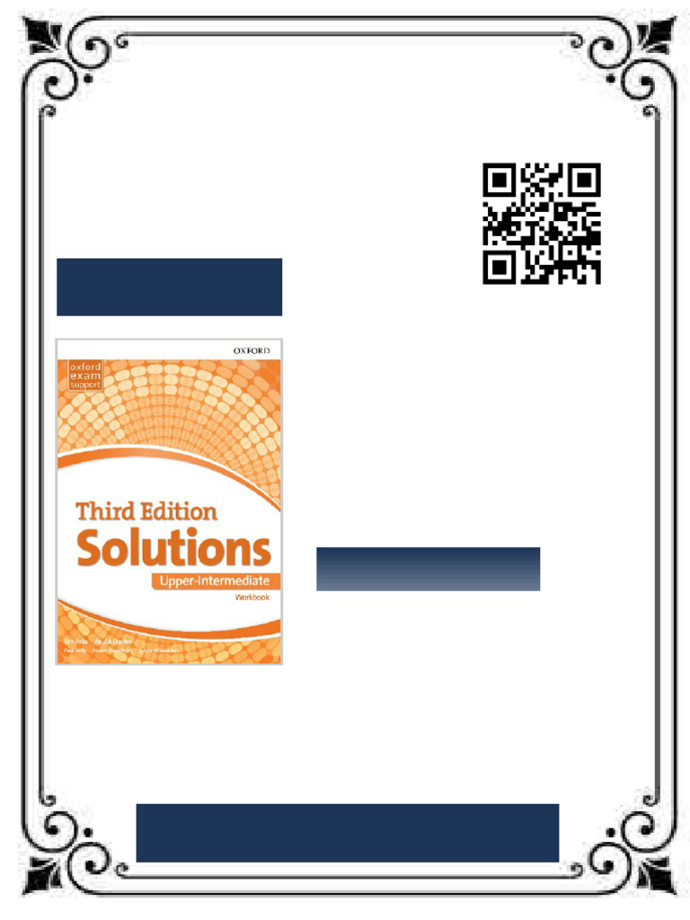 Solutions Upper-Intermediate Workbook Third Edition Tim Falla eBook ...