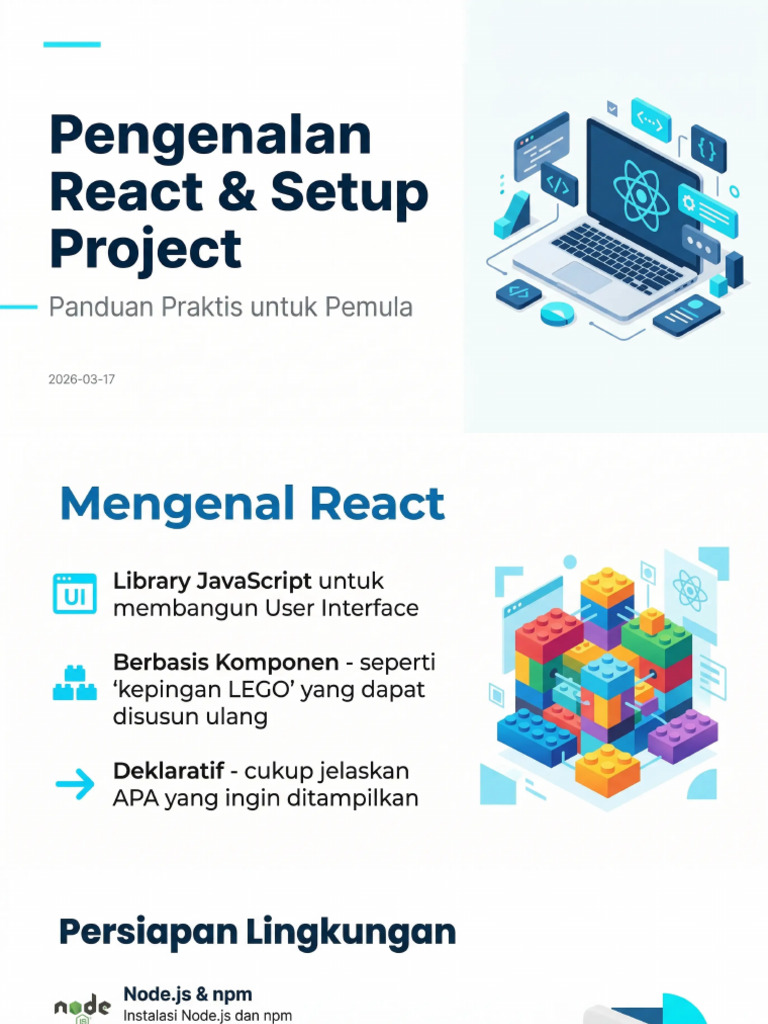 Pengenalan React & Setup Project | PDF