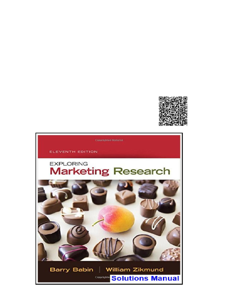 Exploring Marketing Research 11th Edition Babin Solutions Manual | PDF ...