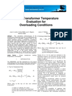 Transformer Evalution Overloading Conditions