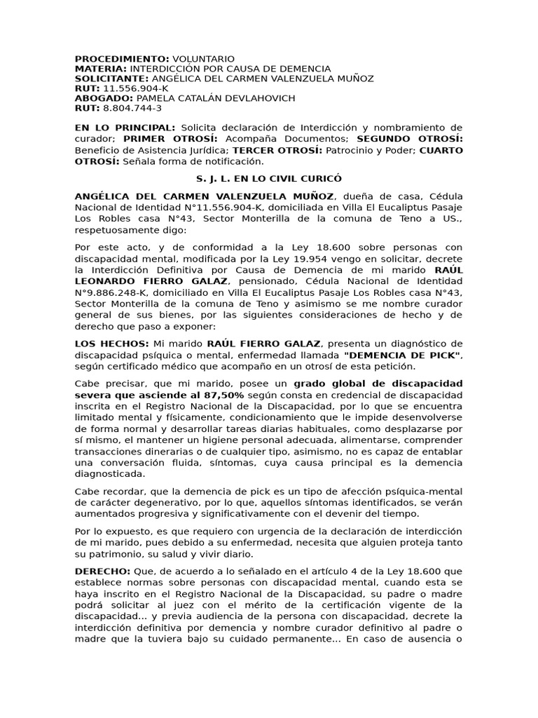 Modelo 02 | PDF | Demencia | Enfermedades y trastornos