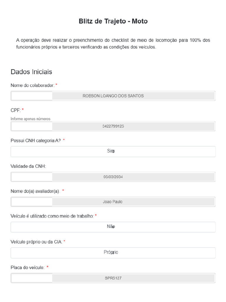 Formulário | PDF