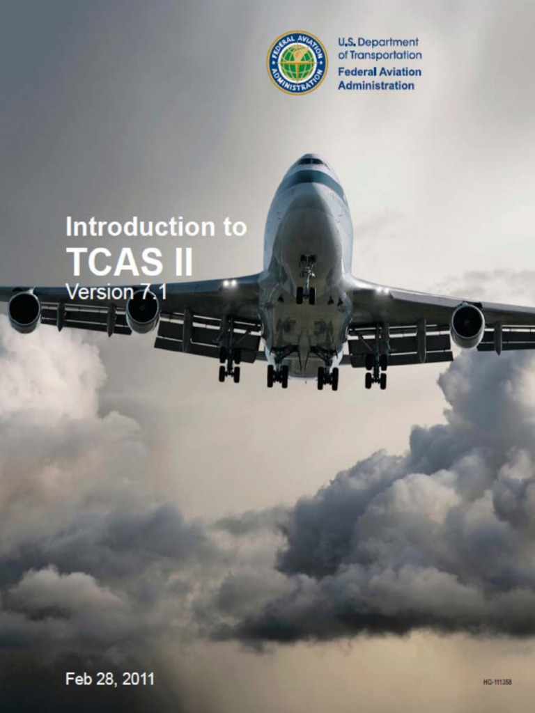 Tcas II v7.1 Intro Booklet | PDF | Control de tráfico aéreo | Aeronave