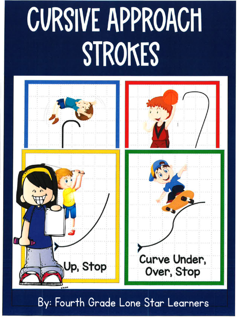 Cursive Approach Strokes | PDF
