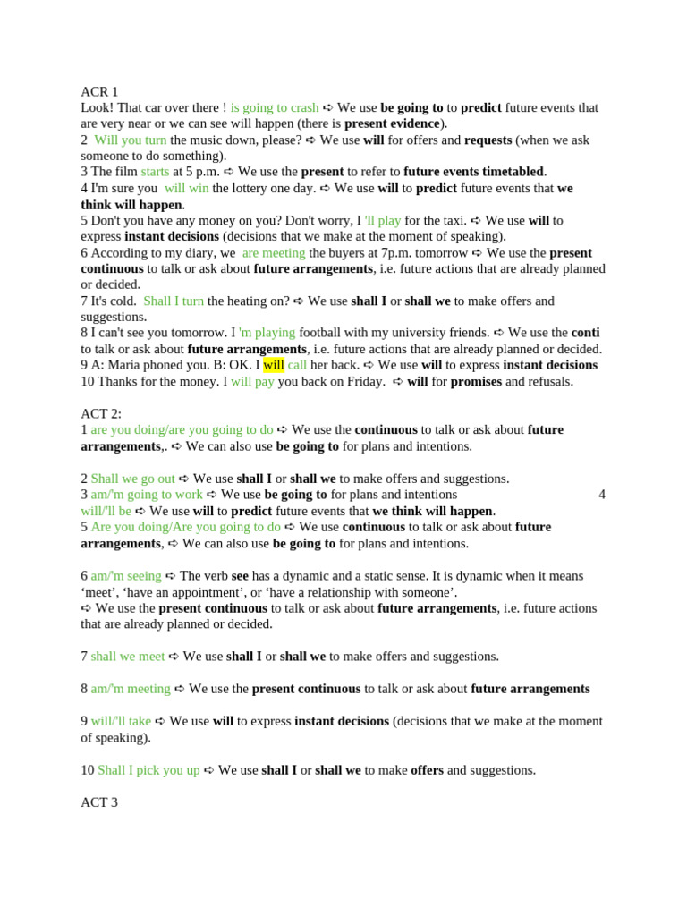 Future Correction | PDF