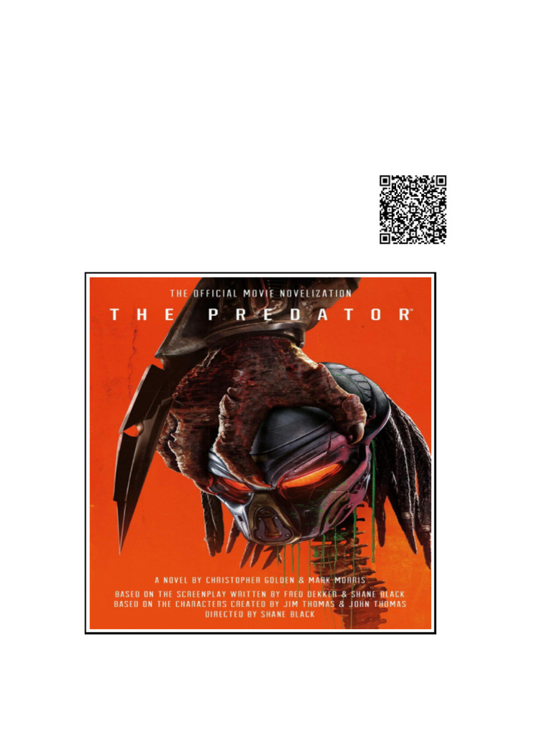 The Predator Christopher Golden | PDF