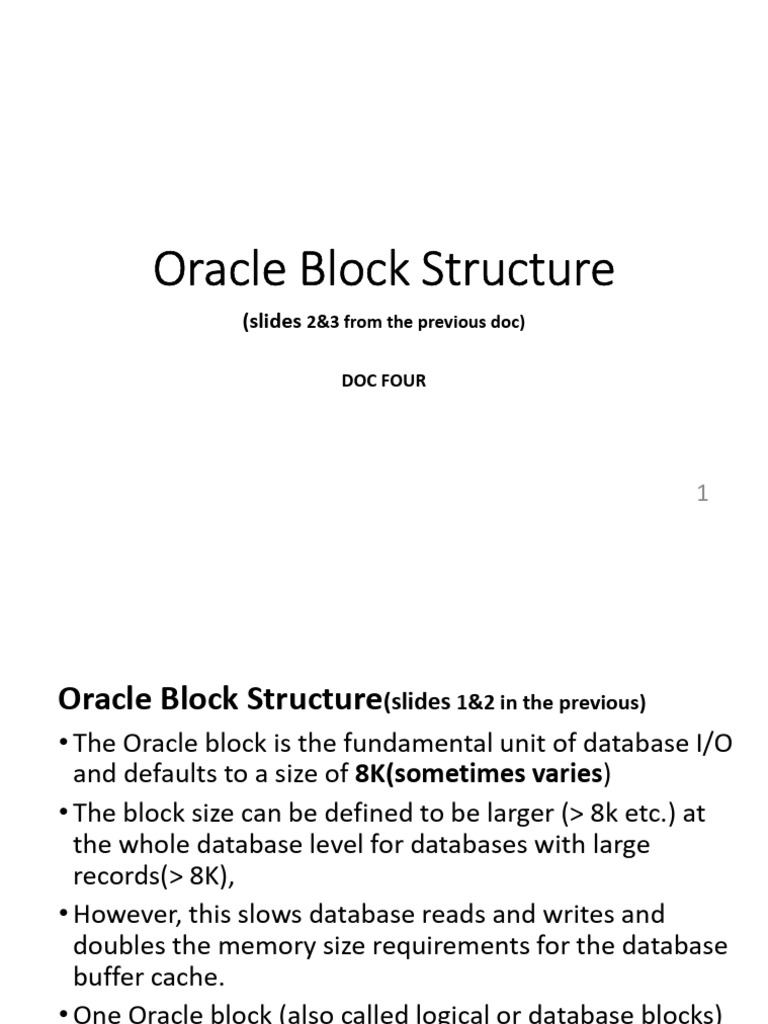 Oracle FOUR | PDF