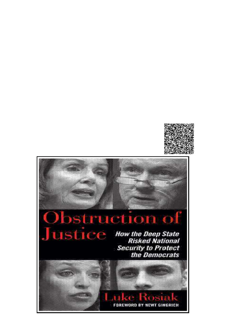 Obstruction of Justice How The Deep State Risked National Security To ...