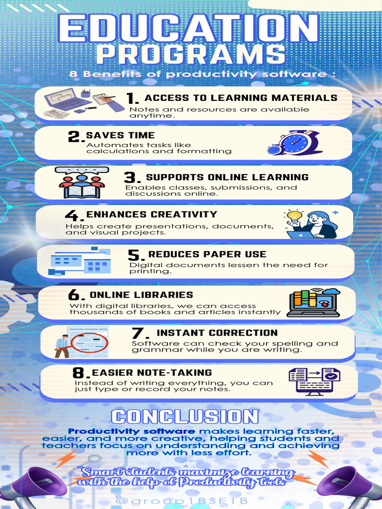 Light Blue Online Education Illustrative Infographic - 20260315 ...