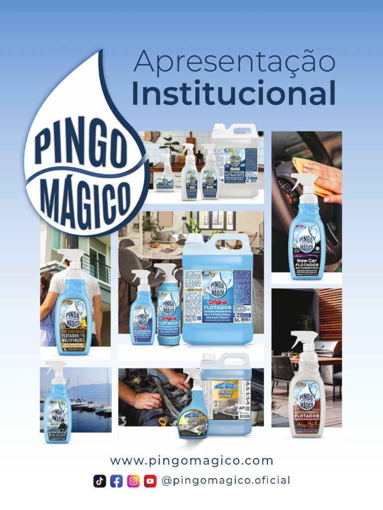 Pingo Mágico - Apresentação Institucional | PDF