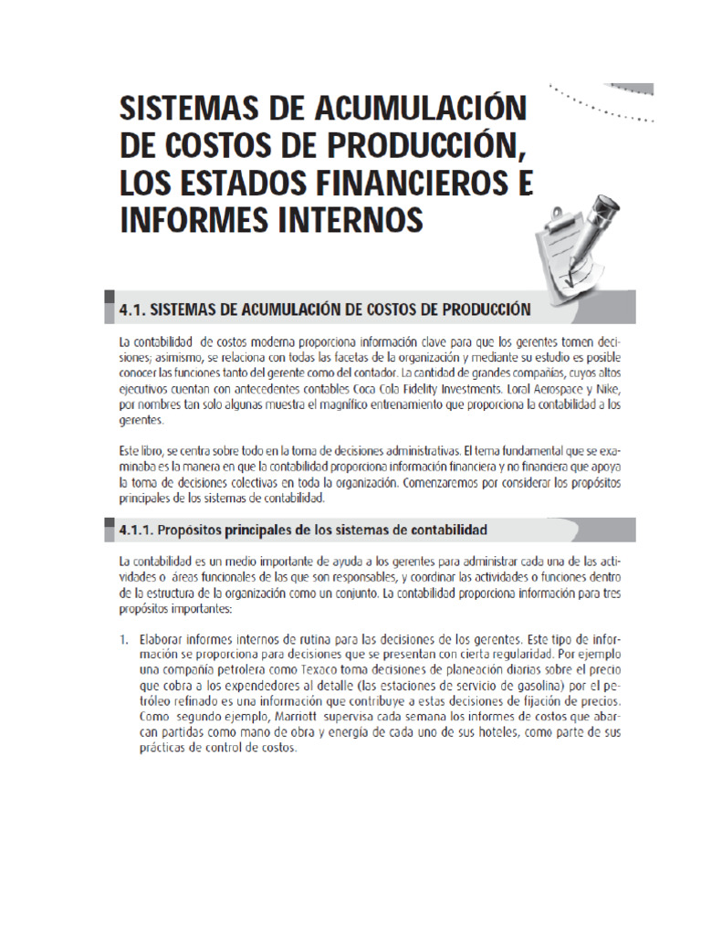 Costeo de Pdoc y Elmentos Del Costo | PDF