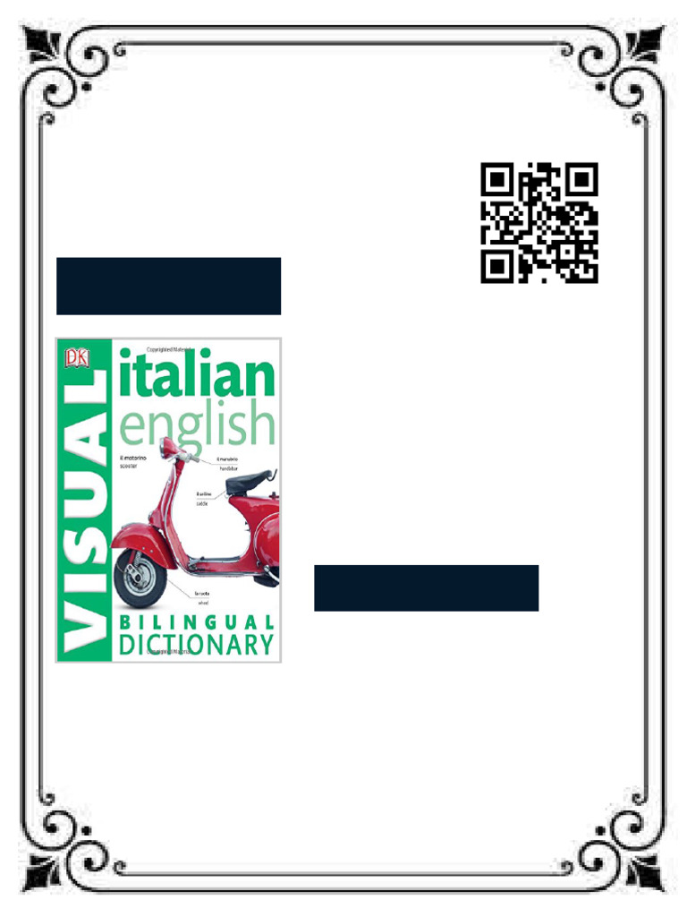 Italian English Bilingual Visual Dictionary DK Visual Dictionaries DK ...