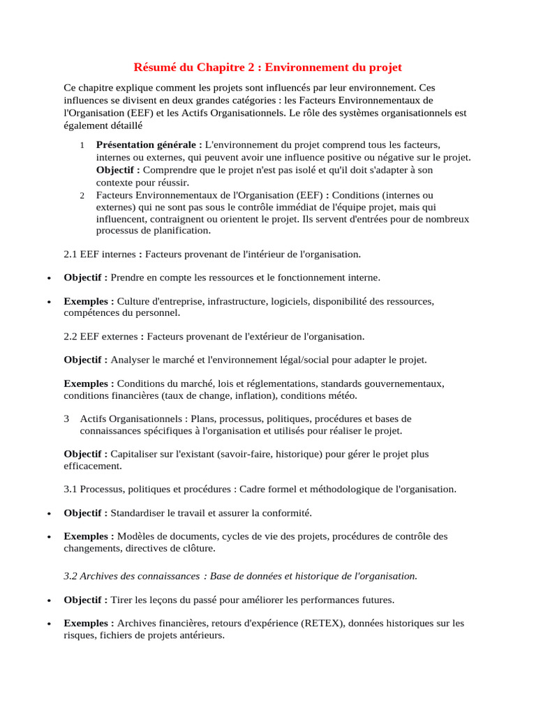 Chapitre 2 | PDF | Business