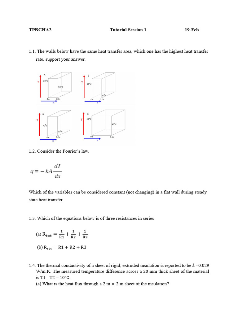 Tutorial Session 1 PDF | PDF