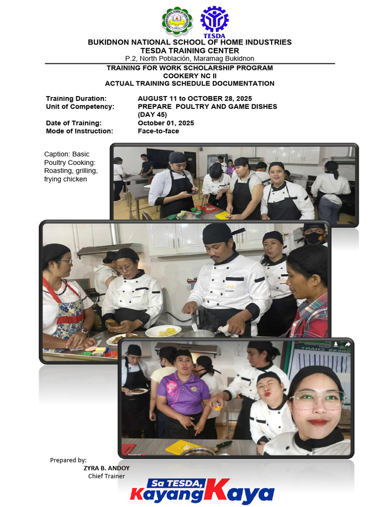 DOCUMENTATION | PDF | Food And Drink Preparation | Western Cuisine