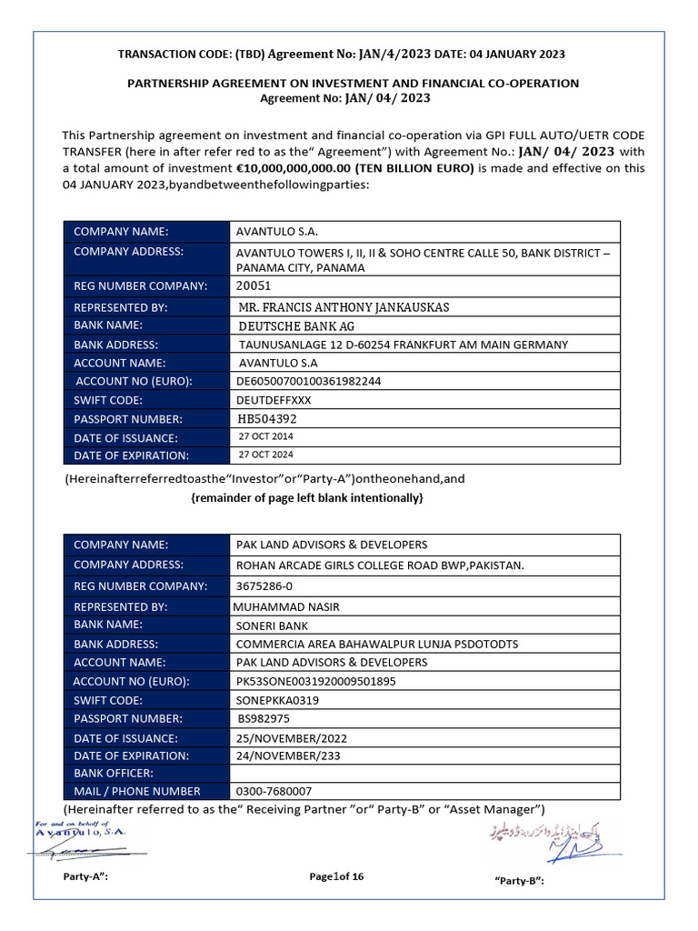 Doa Gpi Full Automatic With Uetr Code Tota 3b Pakland | PDF